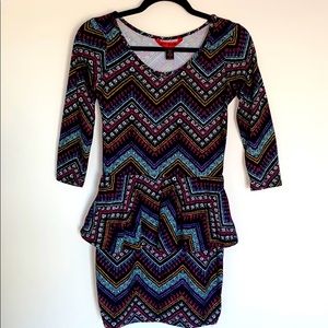 Hot Kiss 3/4 Sleeve Dress